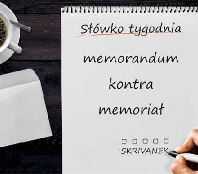 memorandum kontra memoriał
