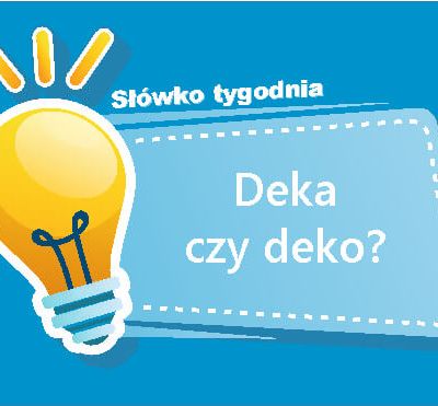 Deka czy deko