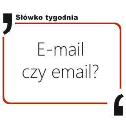 E-mail czy email