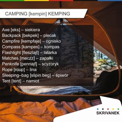 Kemping po angielsku