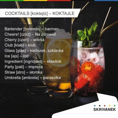 Koktajle po angielsku