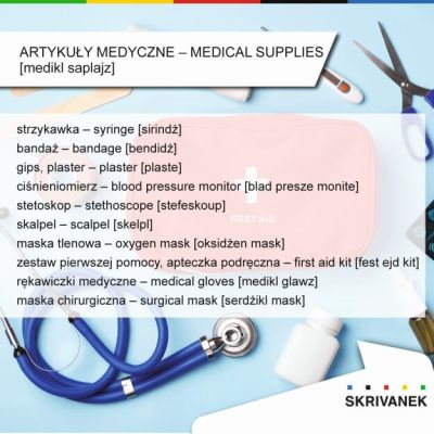 Artykuły medyczne po angielsku