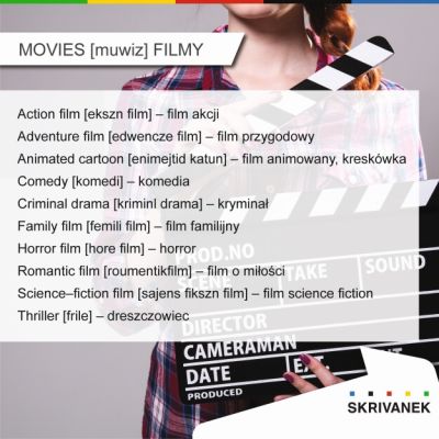 Gatunki filmowe po angielsku