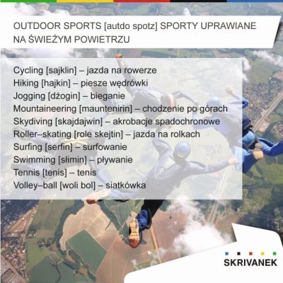 Sporty po angielsku