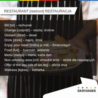 W restauracji po angielsku