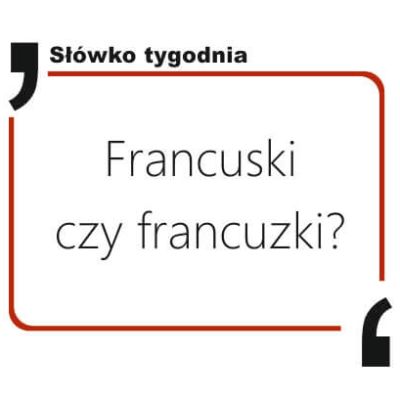Francuski czy francuzki