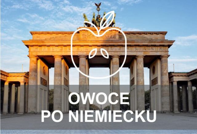 owoce po niemiecku