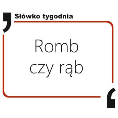 Romb czy rąb