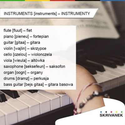 instrumenty po angielsku