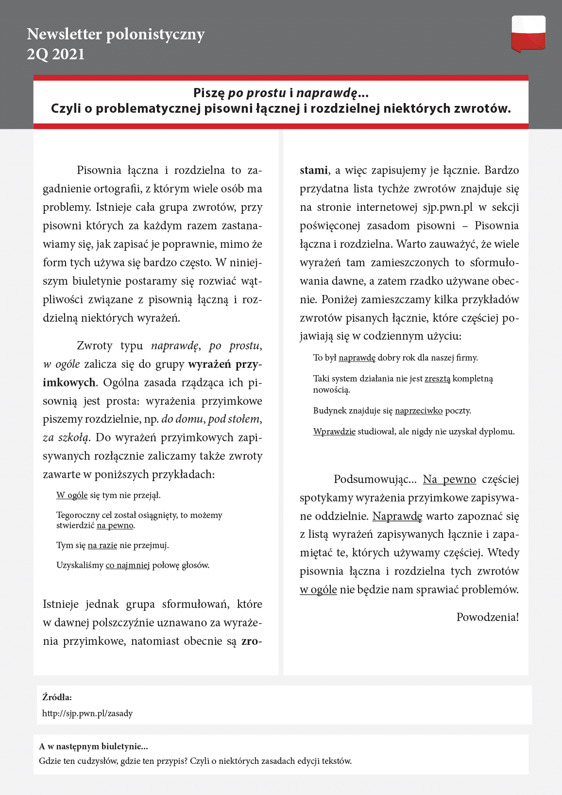Newsletter PL 2Q2021