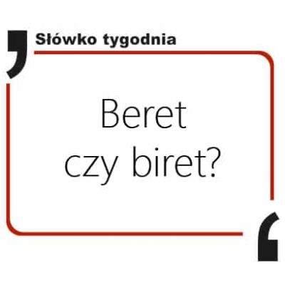 beret czy biret