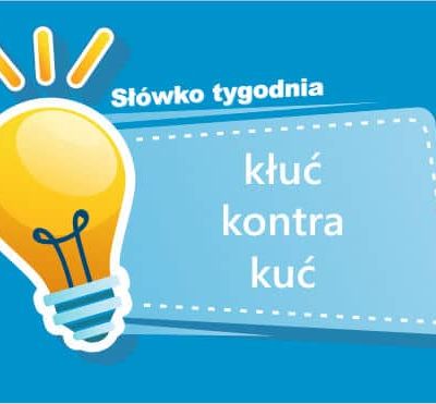 kłuć kontra kuć