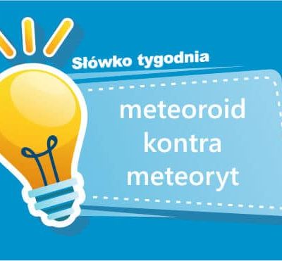 meteoroid kontra meteoryt