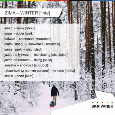 zima po angielsku