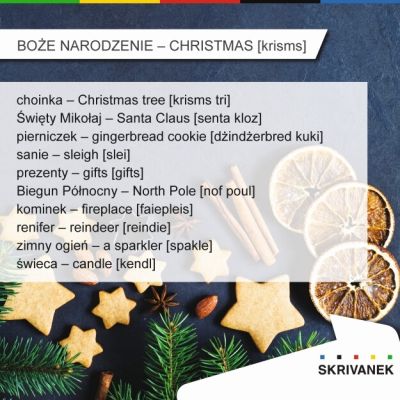 Boże Narodzenie po angielsku