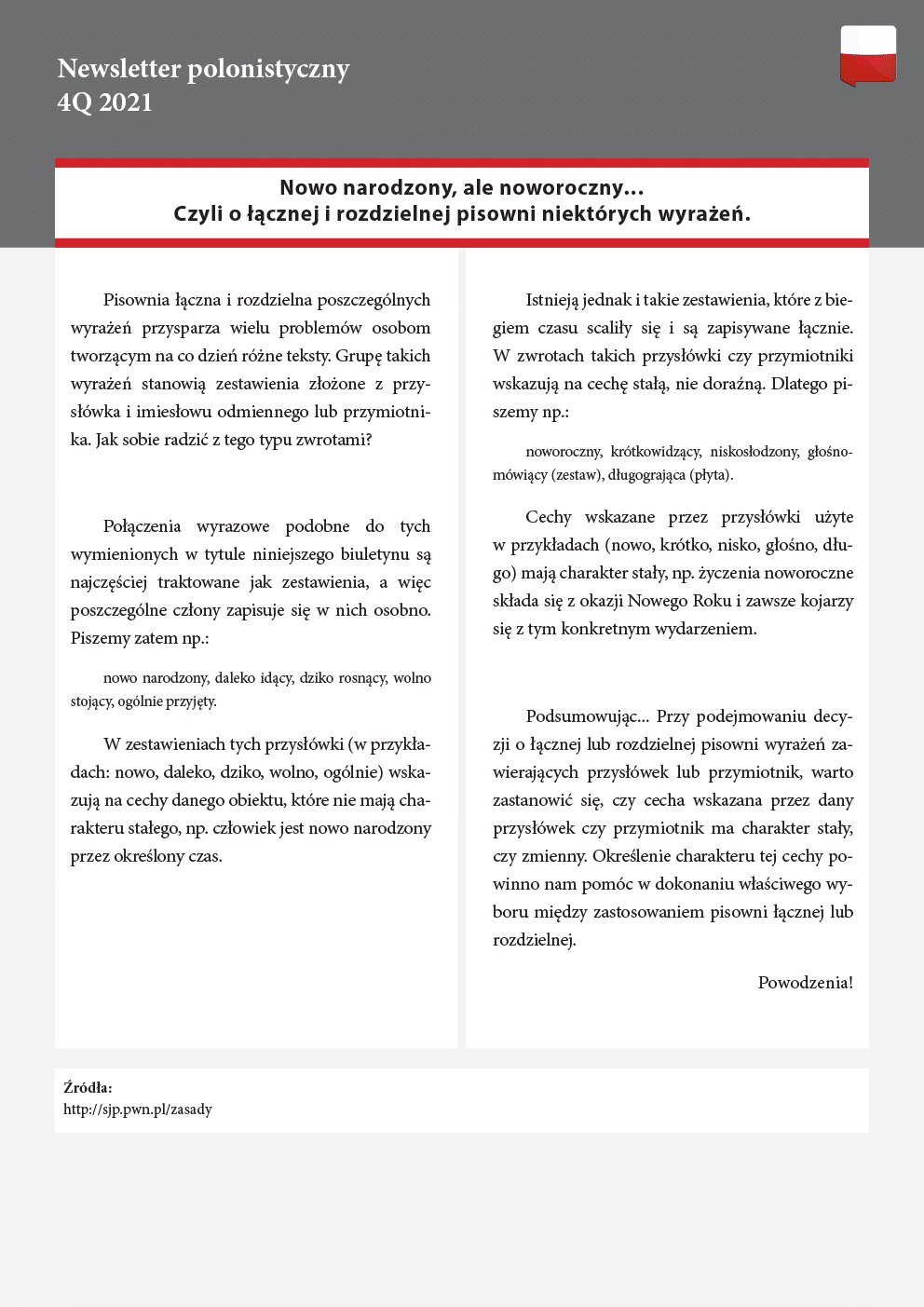Newsletter PL 3q2021