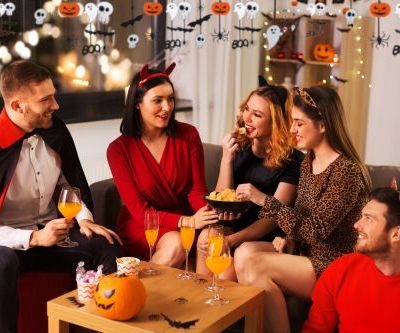 before Halloween, Halloween night