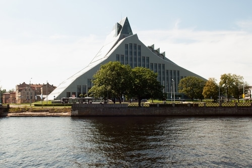 Łotwa biblioteka narodowa