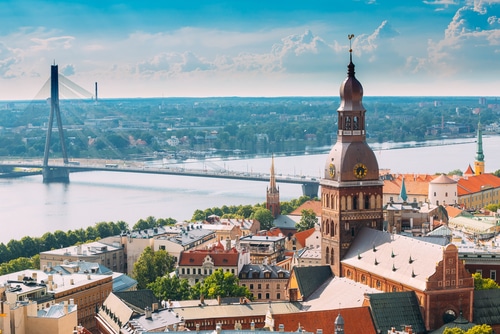 Łotwa panorama