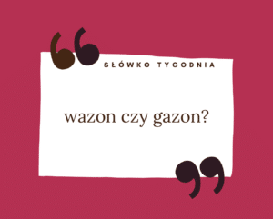 Wazon czy gazon