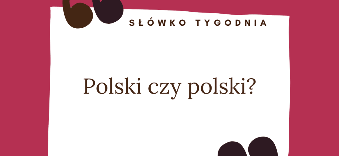 Polski czy polski