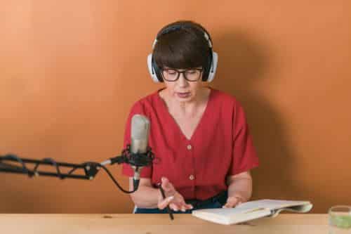 polscy lektorzy dają swój głos do audiobooków